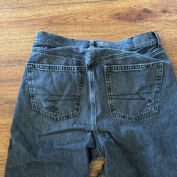 Black Ripped Baggy jeans - Picture 6 of 8